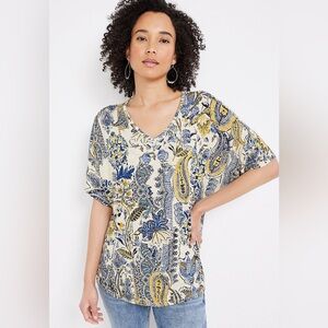 Maurices Paisley Dolman Tee